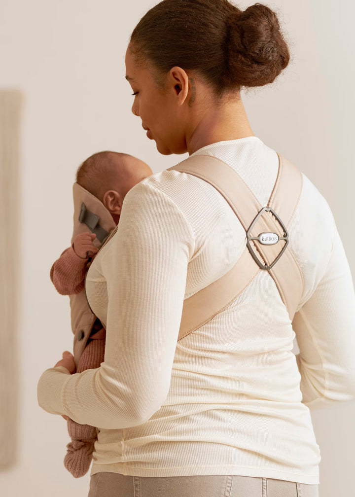 BABY BJORN CARGUERA MINI WOVEN BEIGE