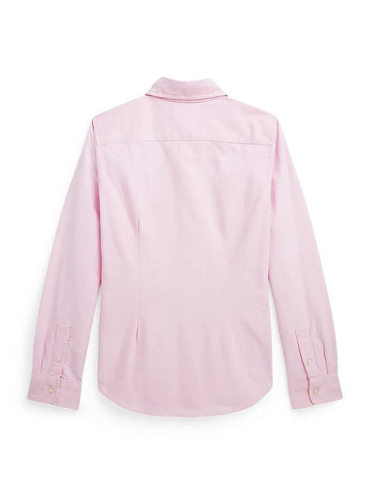 RALPH LAUREN NIÑA CAMISA BATH PINK