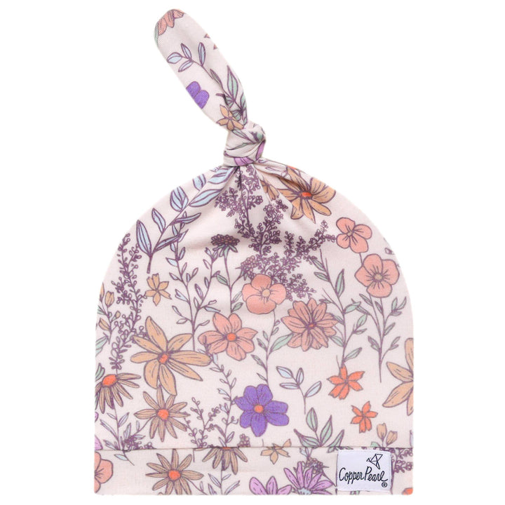 COPPER PEARL BEBE NIÑA GORRITO FLORA