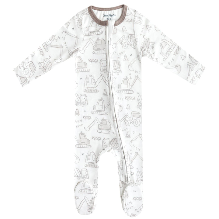 COPPER PEARL BEBE NIÑO PIJAMA CON CREMALLERA GAGE