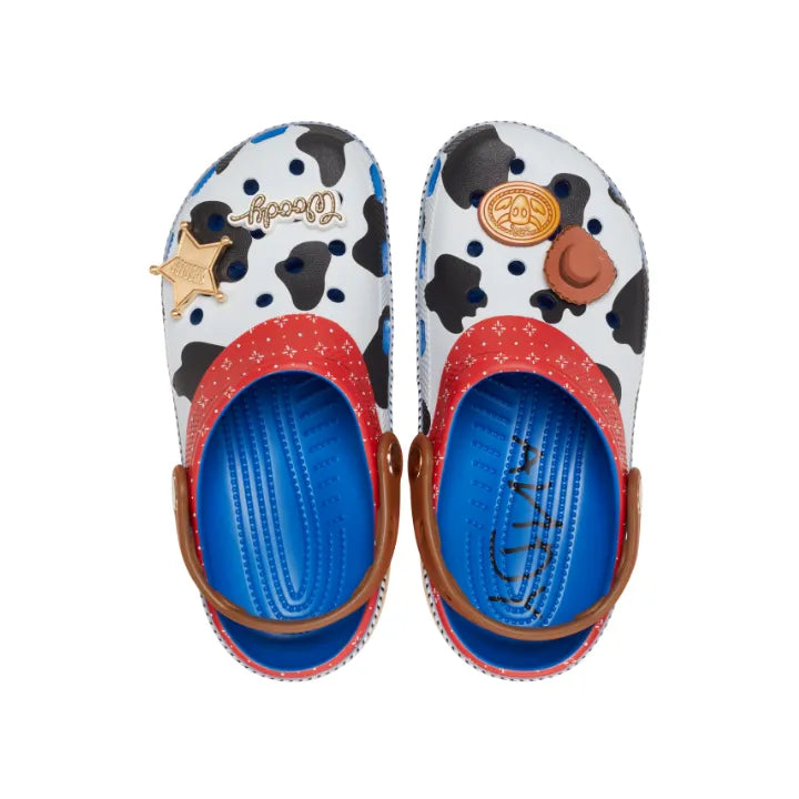 Chancleta Toy Story Woody Azul para Niño Crocs – Poppy's