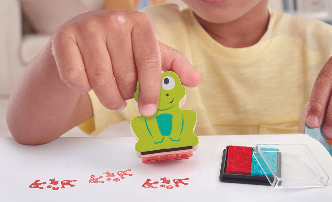 HAPE PAWPRINT INK STAMPS