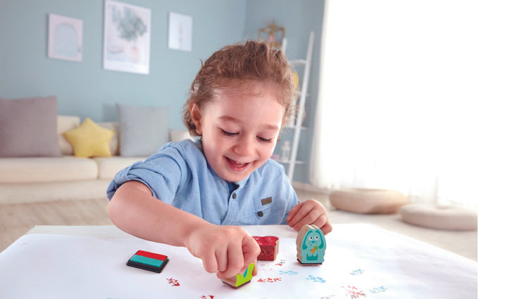 HAPE PAWPRINT INK STAMPS