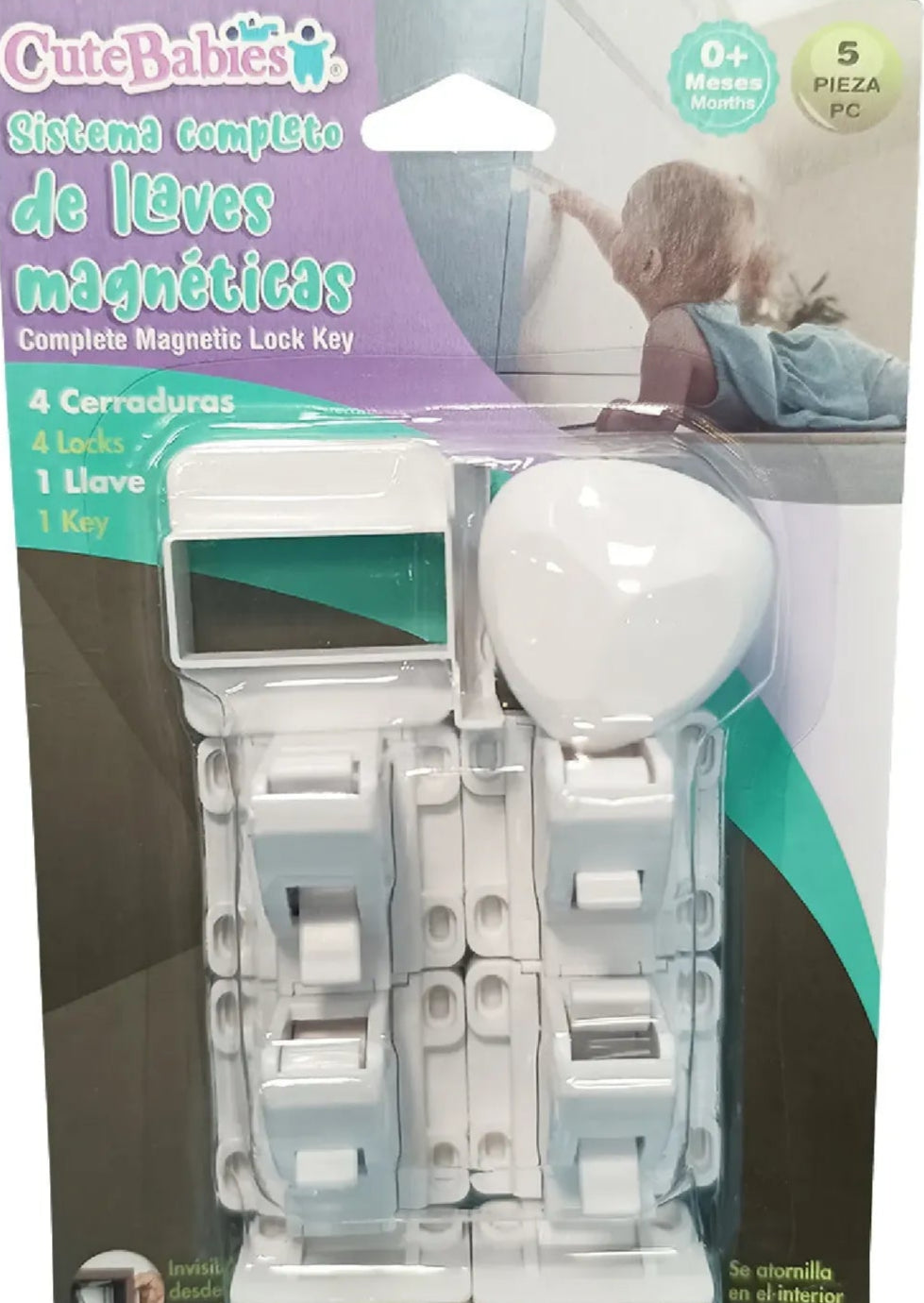 CUTEBABIES SISTEMA COMPLETO DE CERRADURA MAGNETICAS