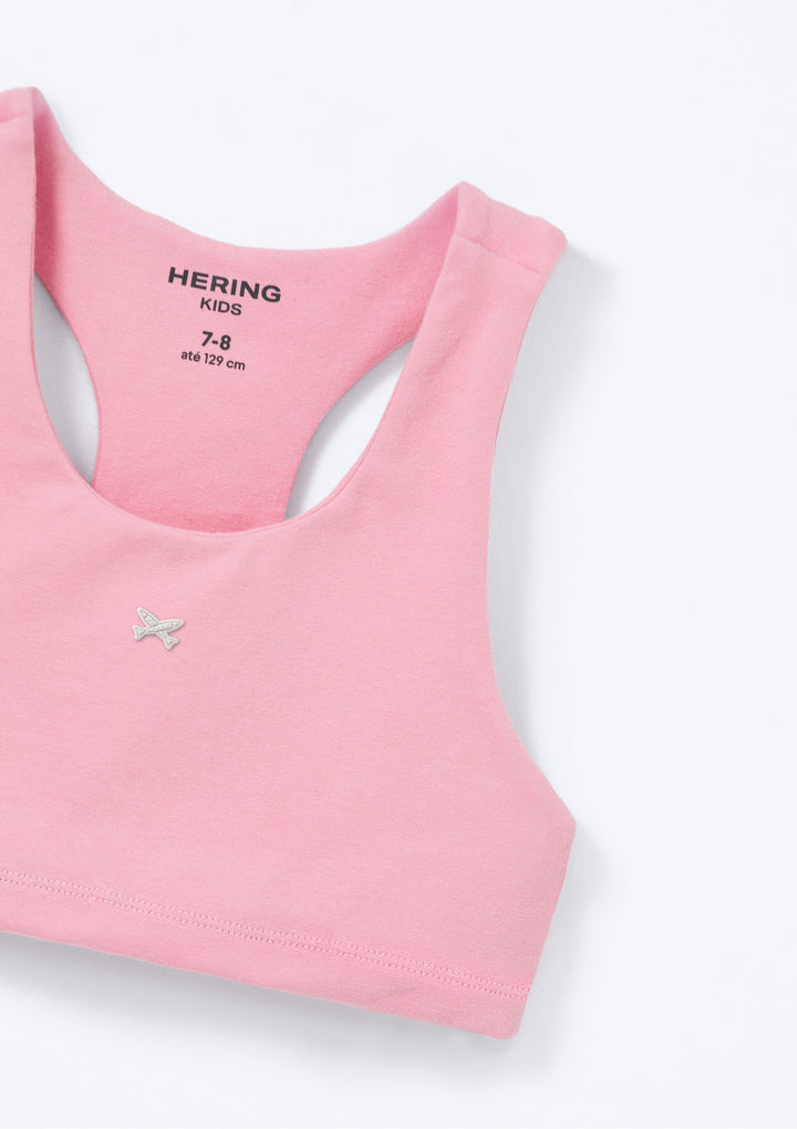 HERING NIÑA TOP ROSA CLARO