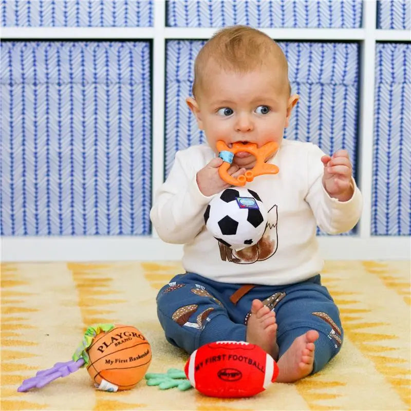 PLAYGRO PELOTAS DEPORTIVAS PARA BEBÉS 3PCS SURTIDOS