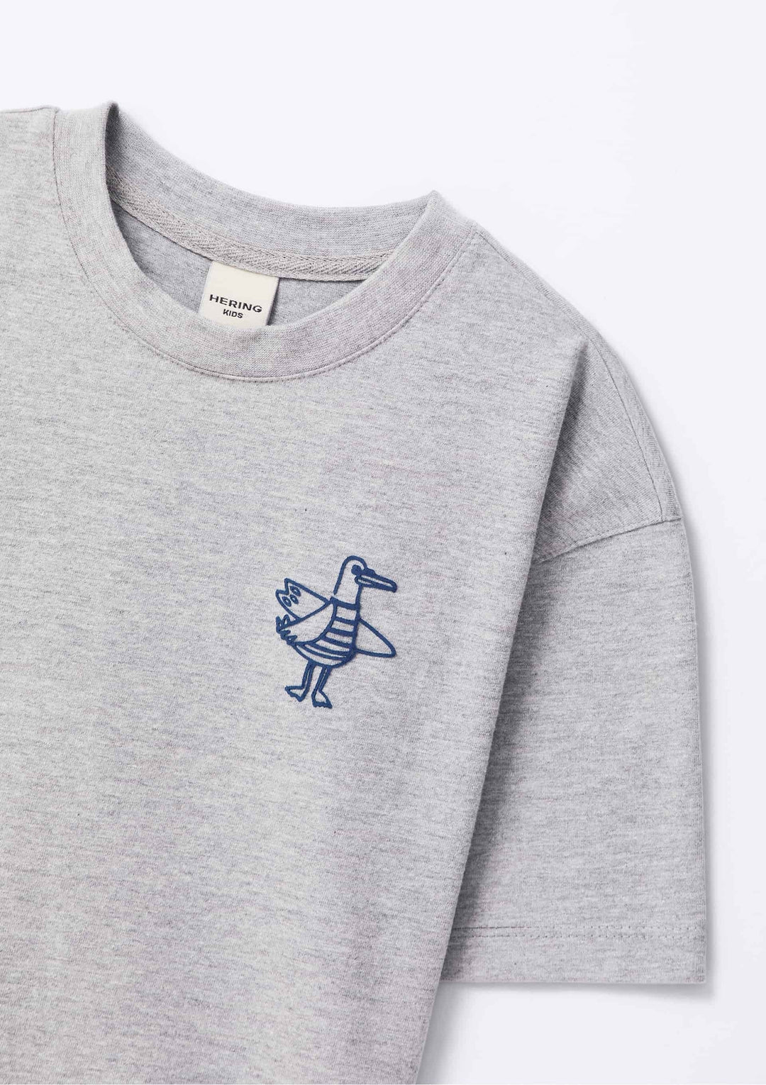 HERING NIÑO TSHIRT CINZA MESCLA