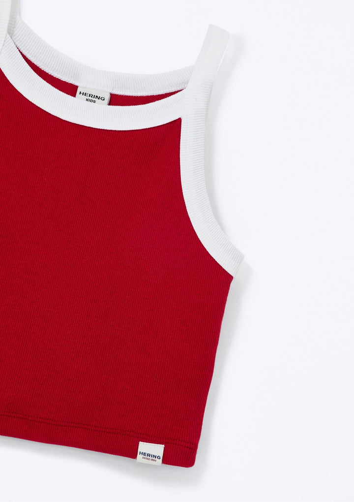 HERING NIÑA TSHIRT VERMELHO