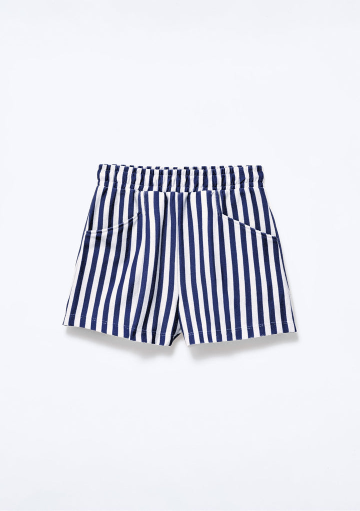 HERING NIÑA CONJ. DE SHORT AZUL MEDIO
