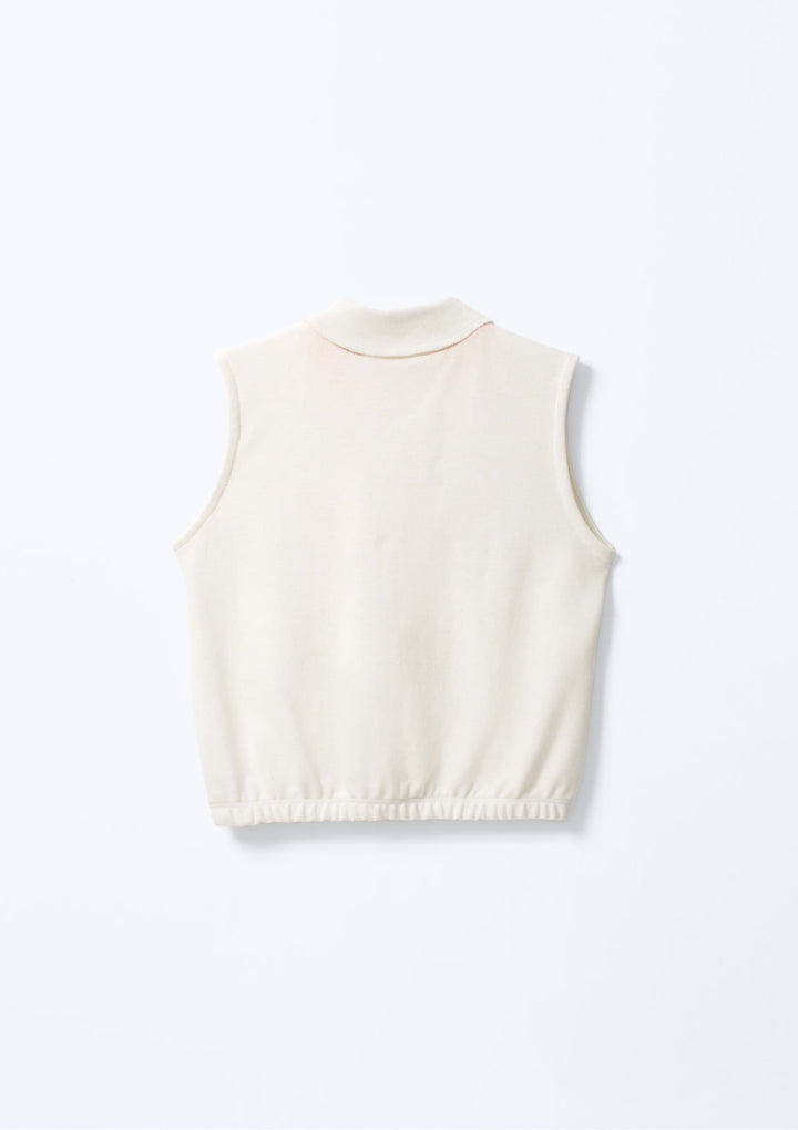 HERING NIÑA POLO OFF WHITE
