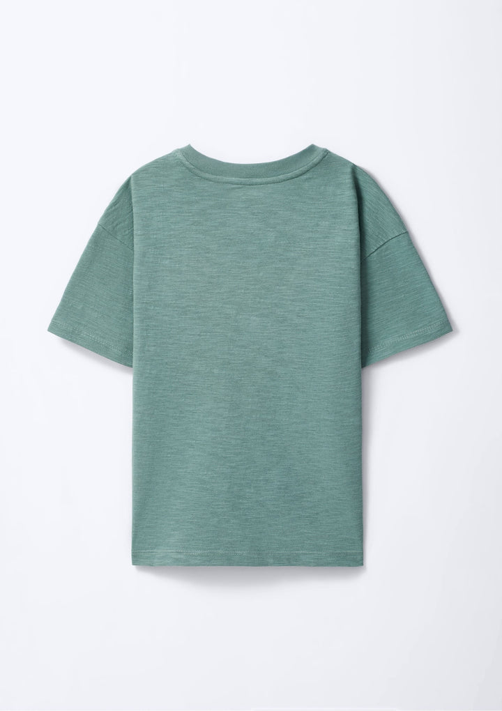 HERING NIÑO TSHIRT VERDE MEDIO