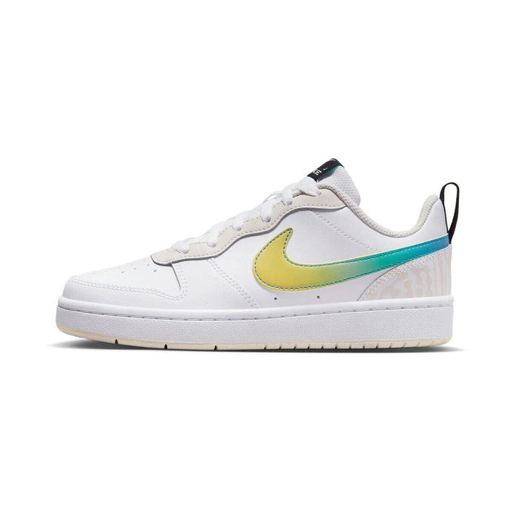 NIKE NIÑO ZAPATILLA COURT BOROUGH LOW 2 WHT/MLT