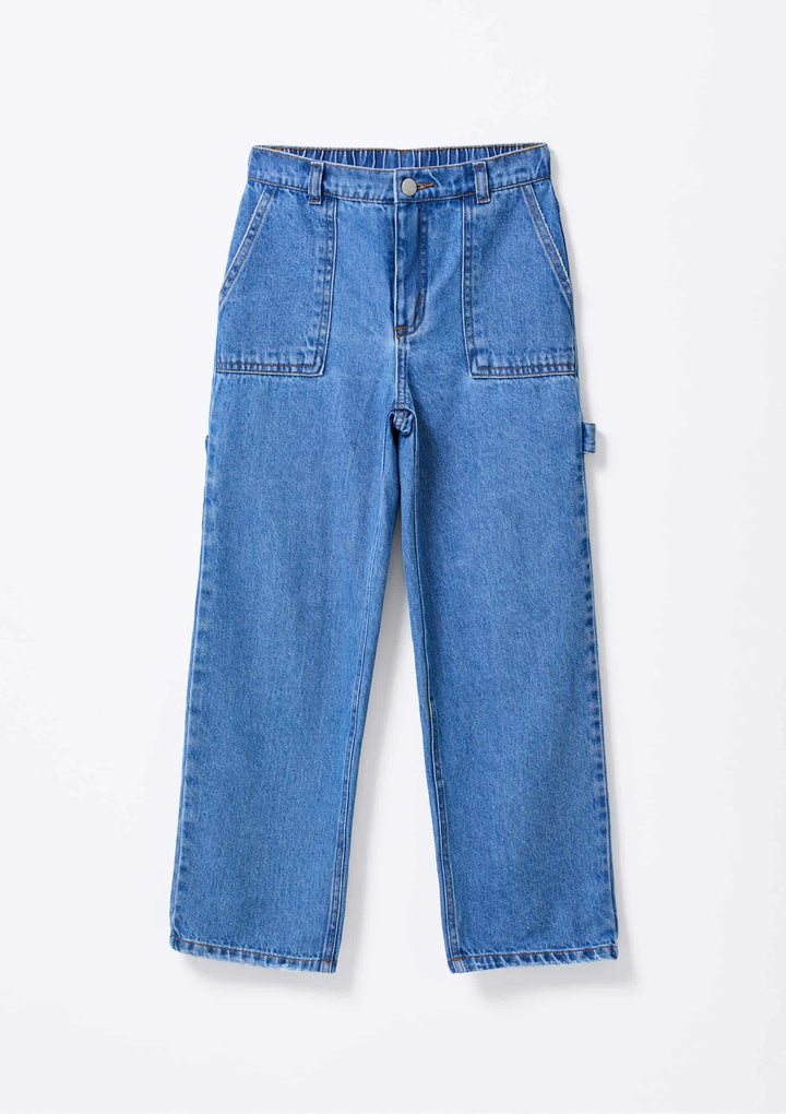 HERING NIÑO PANTALON AZUL MEDIO