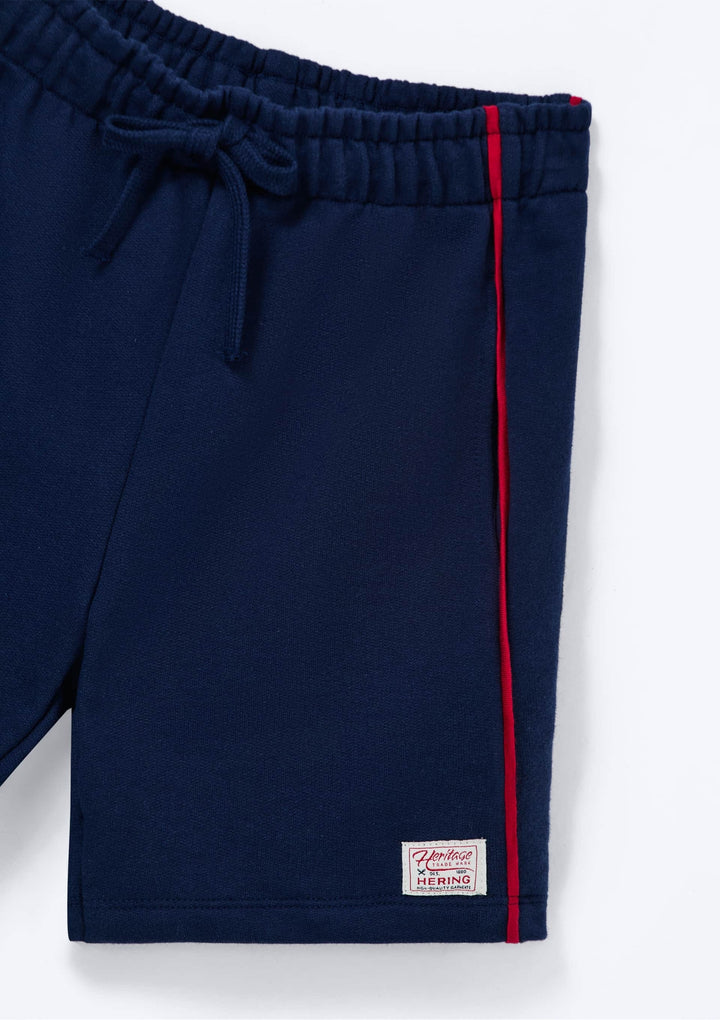 HERING NIÑO SHORT AZUL ESCURO