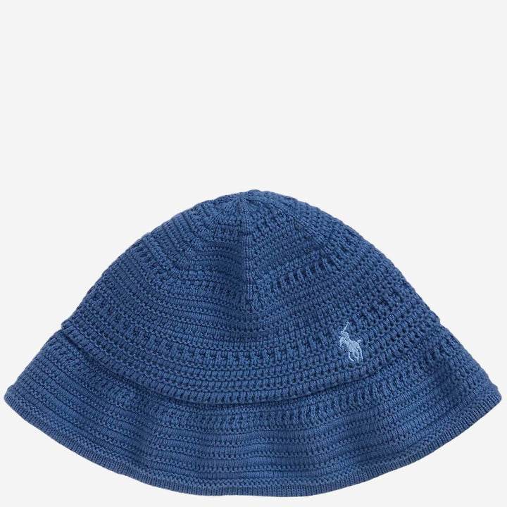RALPH LAUREN NIÑA SOMBRERO 20/2 COTTON EARTH BLUE