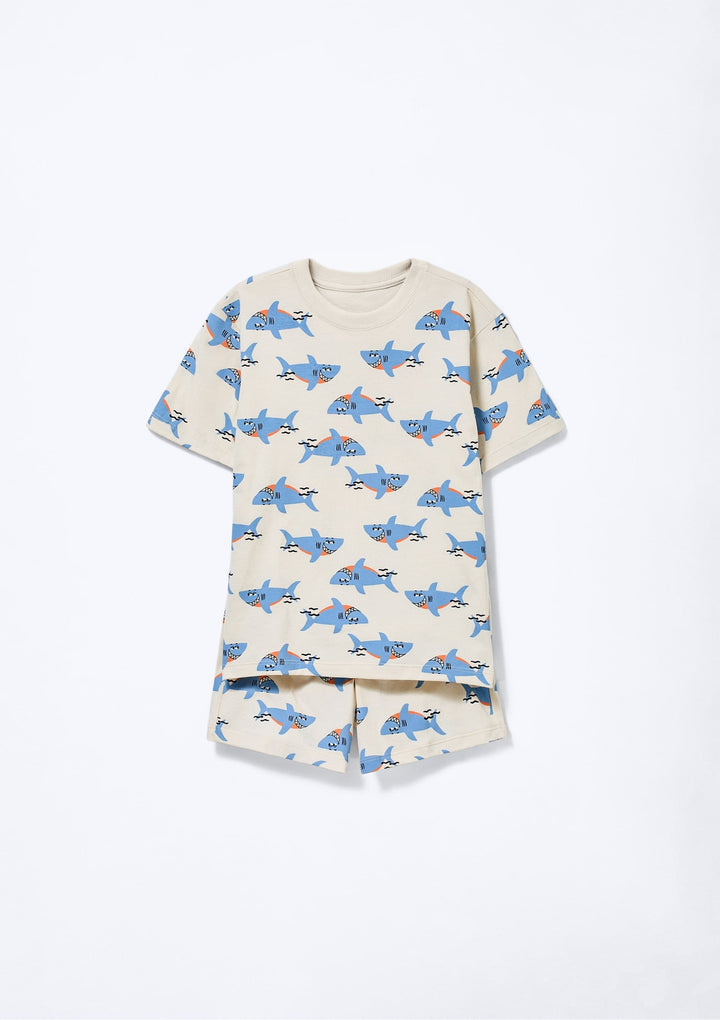 HERING NIÑO PIJAMA AZUL