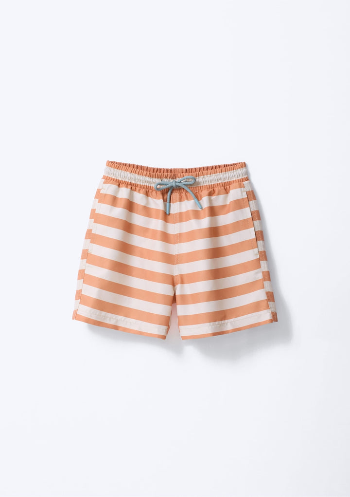HERING NIÑO SHORT LARANJA CLARO