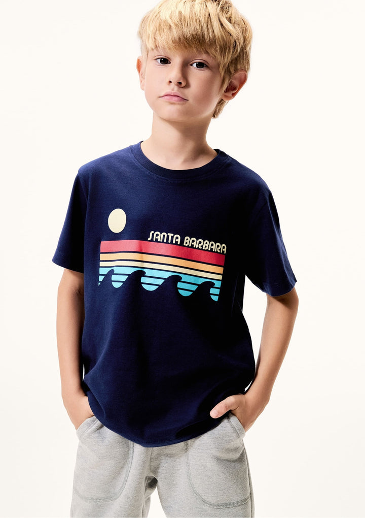 HERING NIÑO TSHIRT AZUL ESCURO