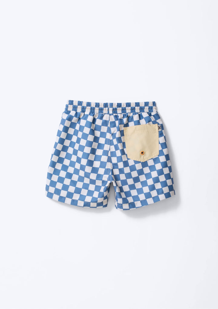 HERING NIÑO SHORT AZUL CLARO