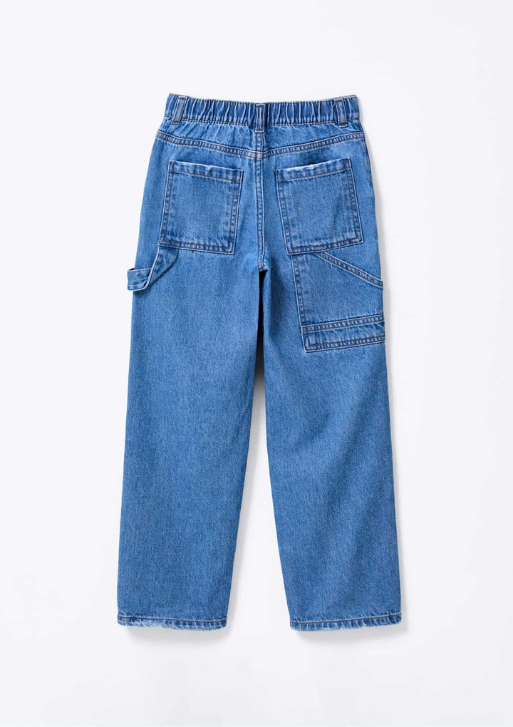 HERING NIÑO PANTALON AZUL MEDIO