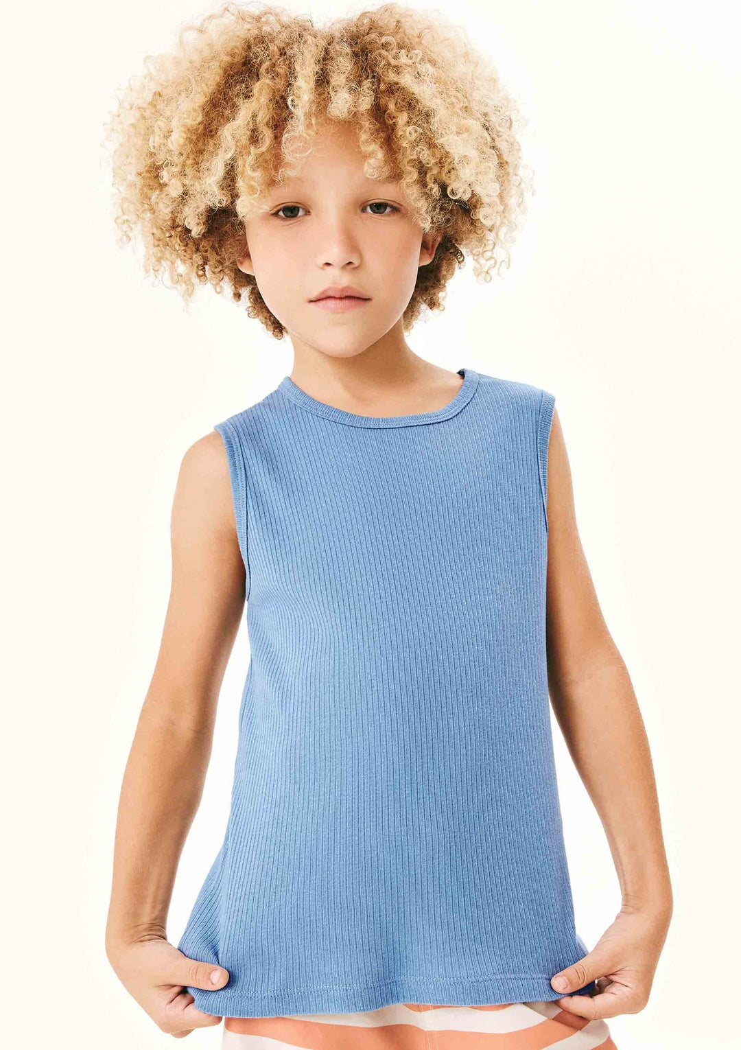 HERING NIÑO TSHIRT AZUL MEDIO