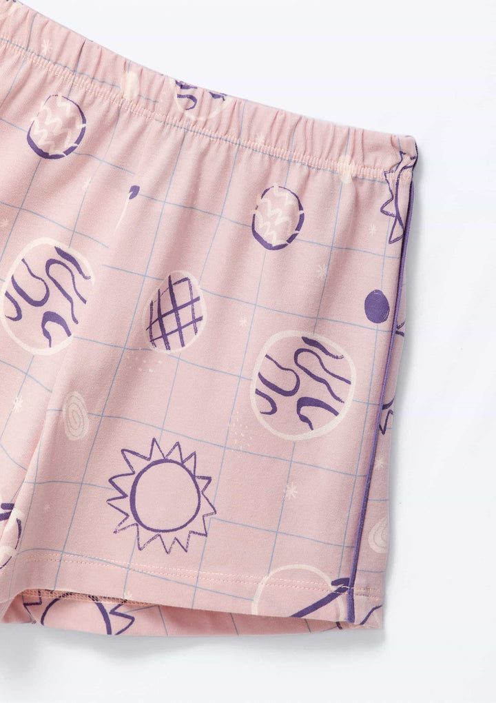 HERING NIÑA PIJAMA ROSA CLARO