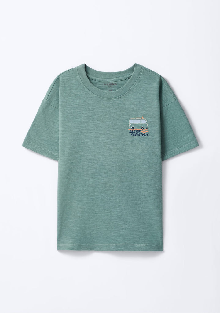 HERING NIÑO TSHIRT VERDE MEDIO