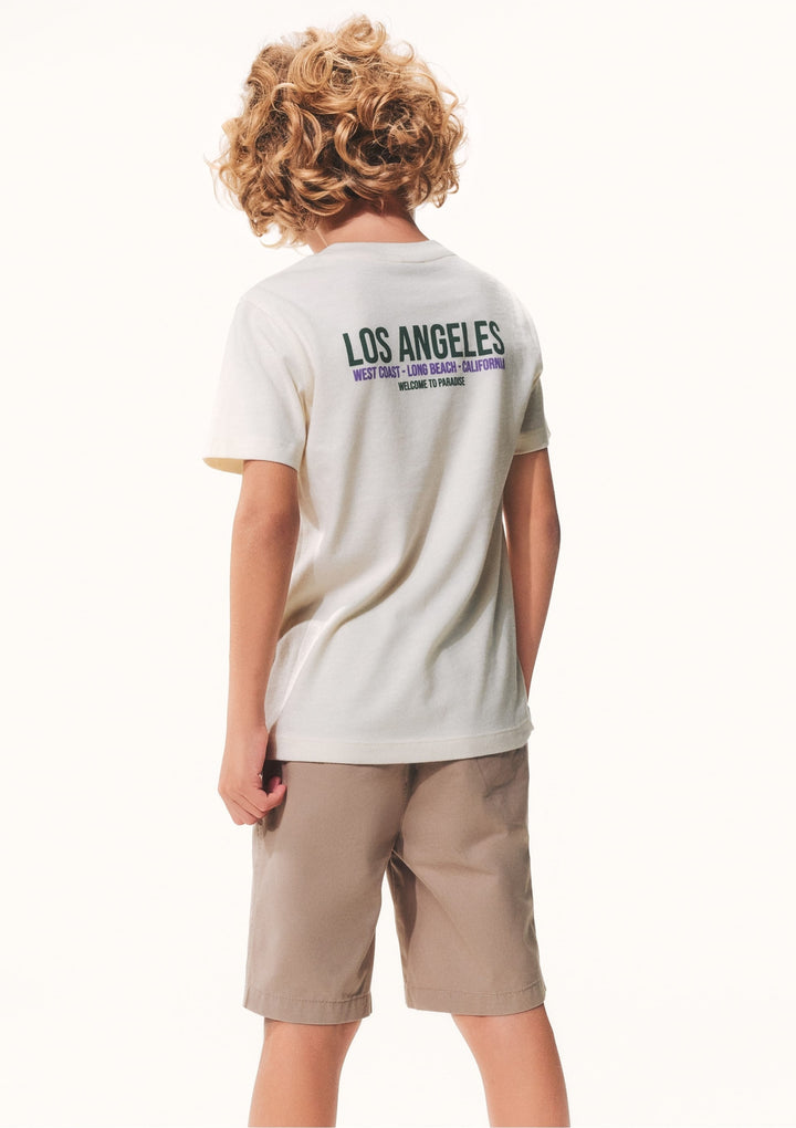 HERING NIÑO TSHIRT CINZA MEDIO