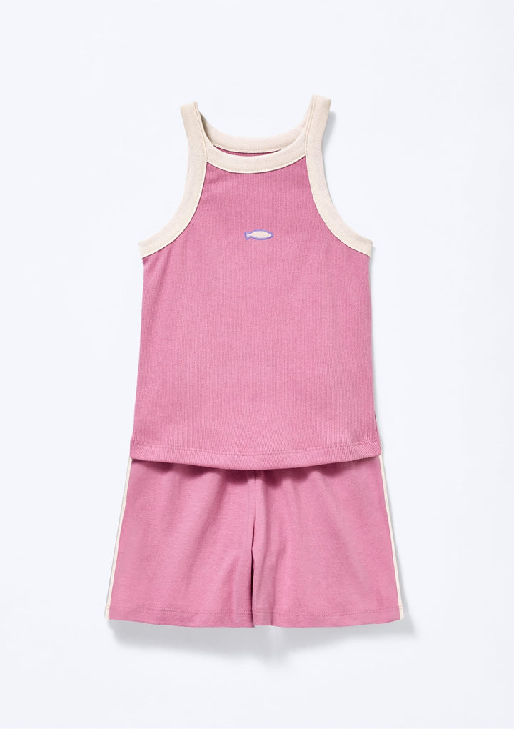 HERING NIÑA PIJAMA ROSA CLARO