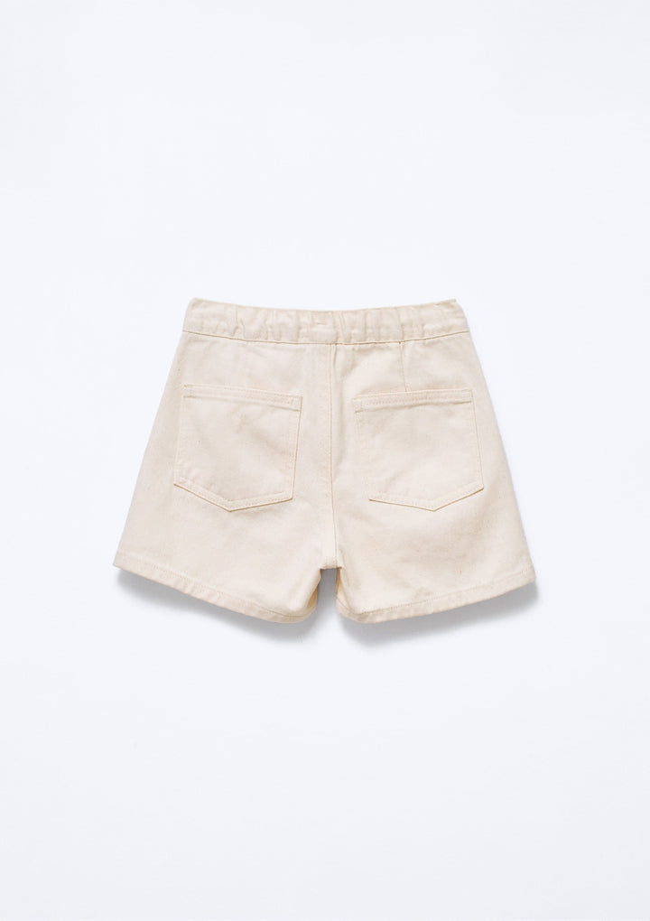 HERING NIÑA SHORT OFF WHITE