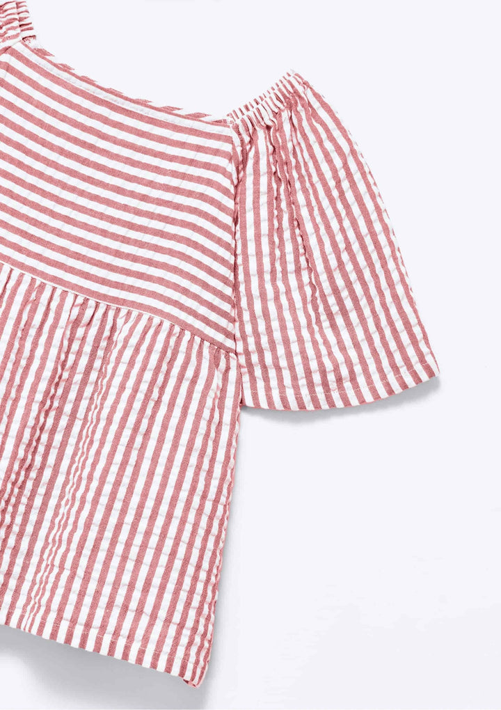 HERING NIÑA BLUSA ROSA CLARO