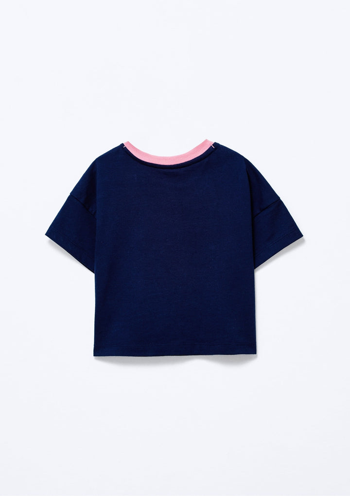 HERING NIÑA BLUSA AZUL ESCURO