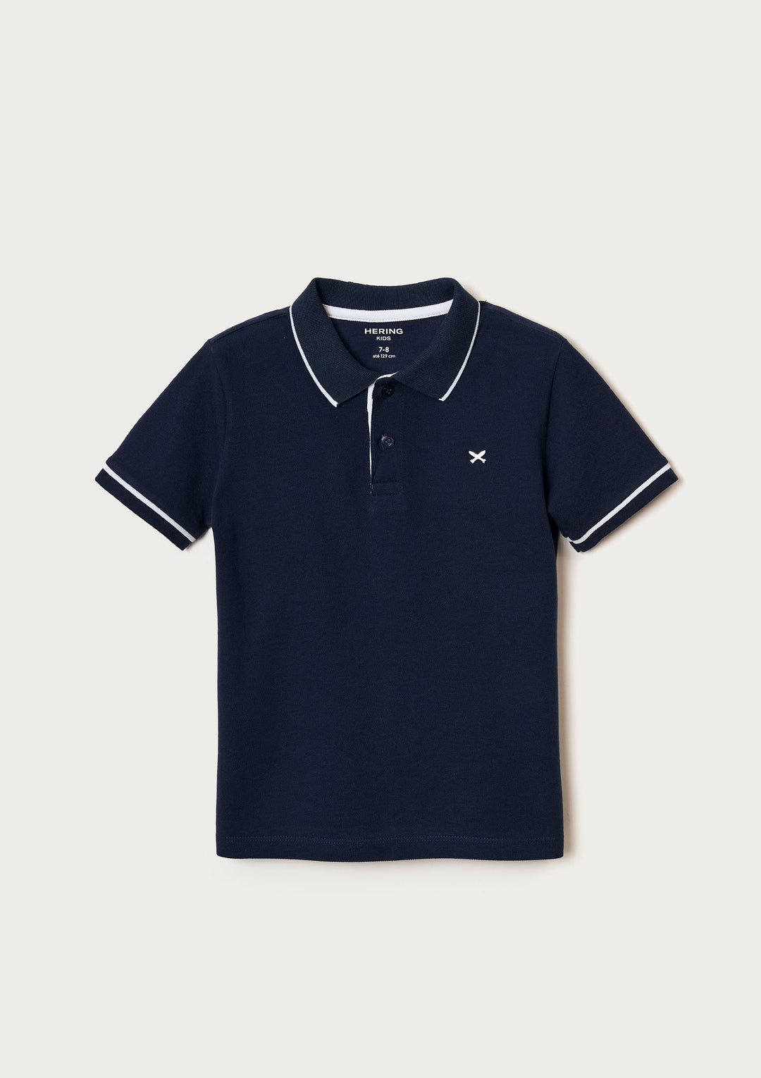 HERING NIÑO POLO AZUL ESCURO