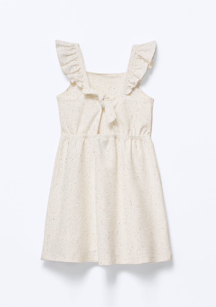 HERING NIÑA VESTIDO BEGE MESCLA