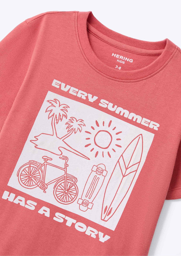 HERING NIÑO TSHIRT AZUL