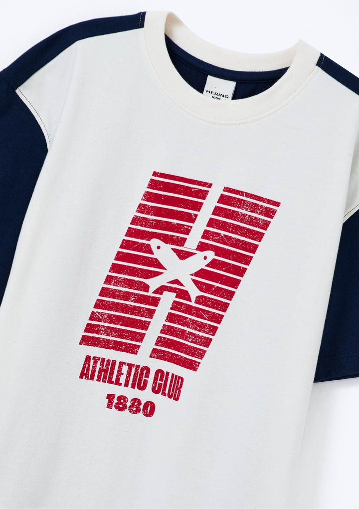 HERING NIÑO TSHIRT AZUL ESCURO