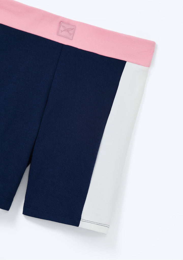 HERING NIÑA SHORT AZUL ESCURO