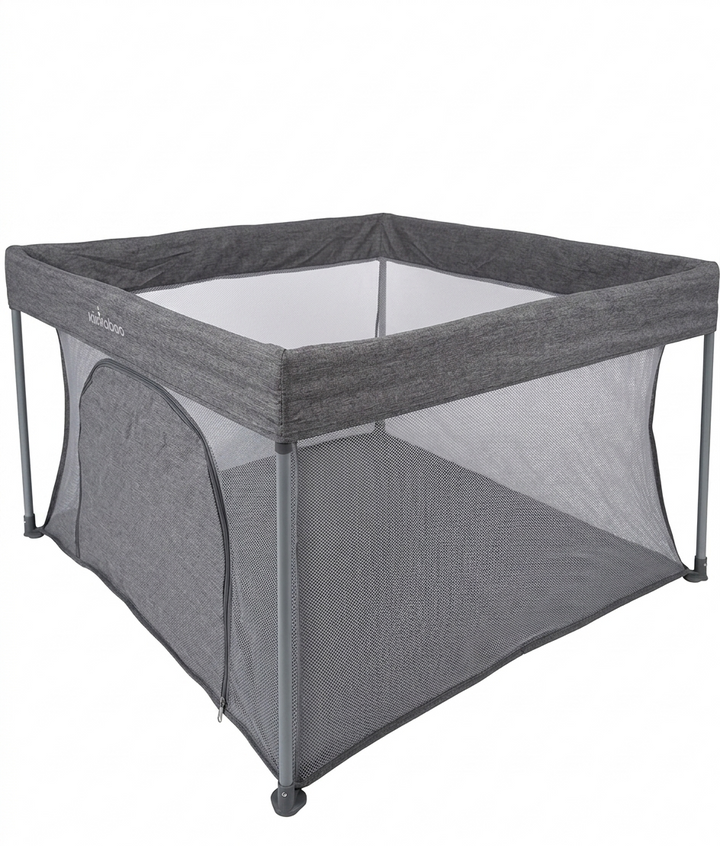 PREMIUM BABY CORRAL GRIS EASY FOLD 110 X 110 X 74 CM