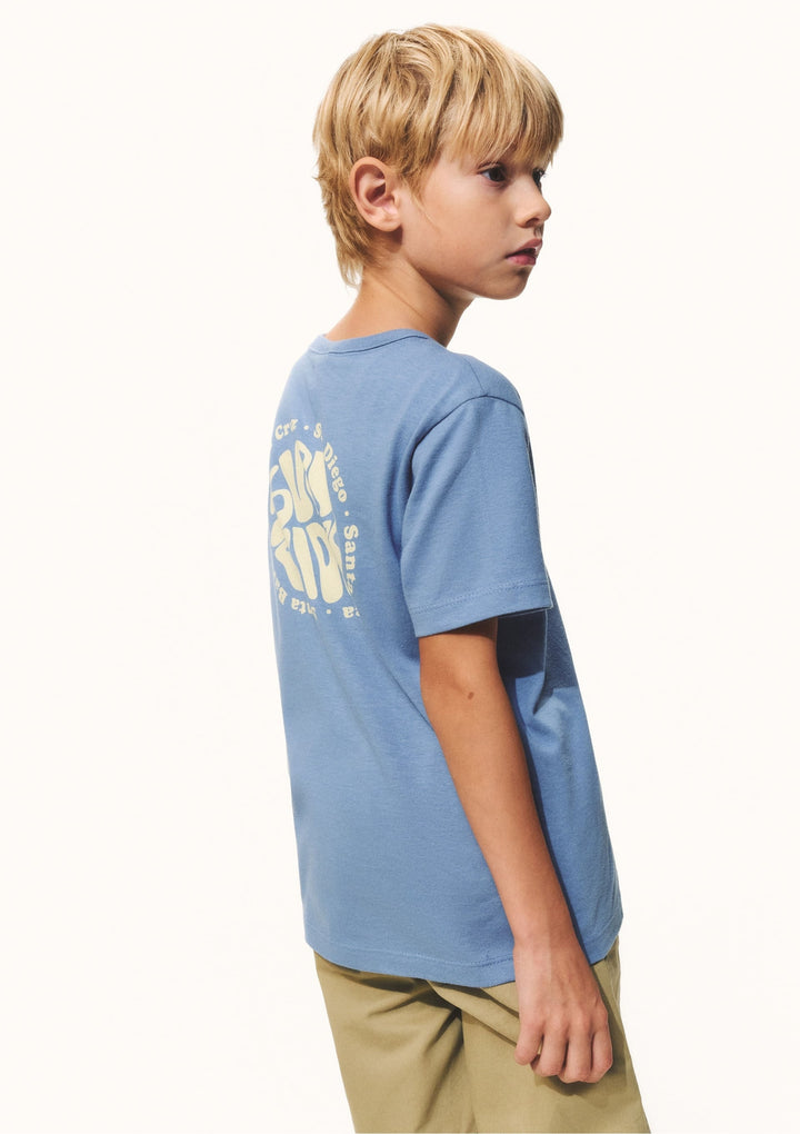 HERING NIÑO TSHIRT AZUL MEDIO