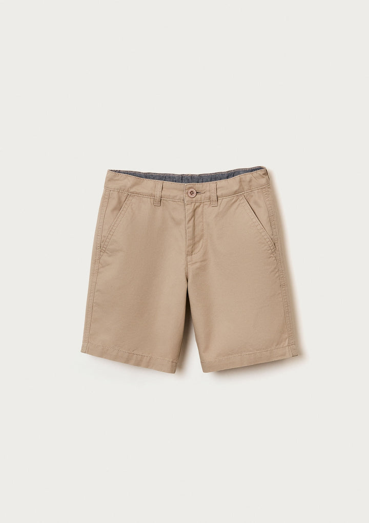 HERING NIÑO SHORT MARROM CLARO