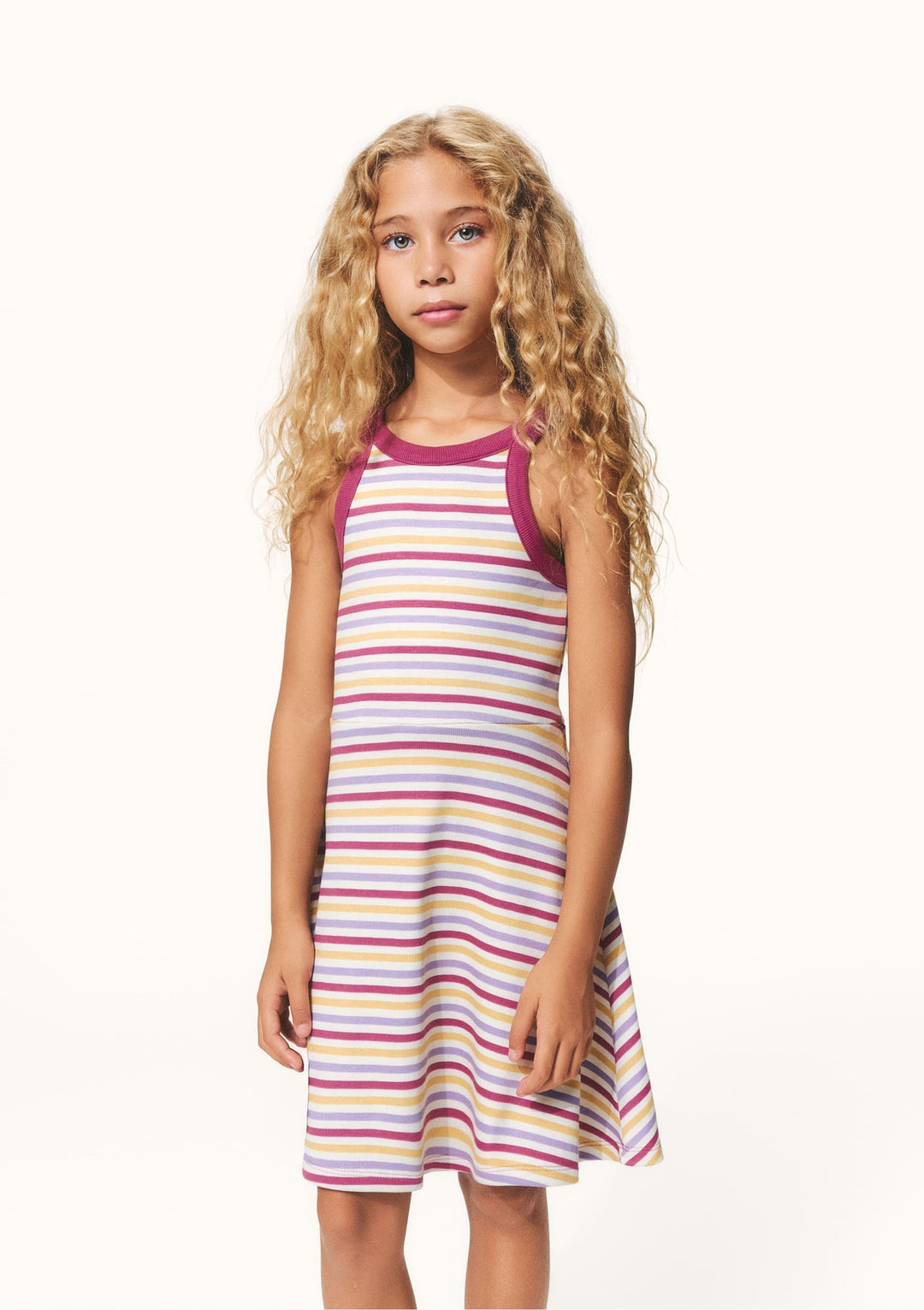 HERING NIÑA VESTIDO ROSA CLARO