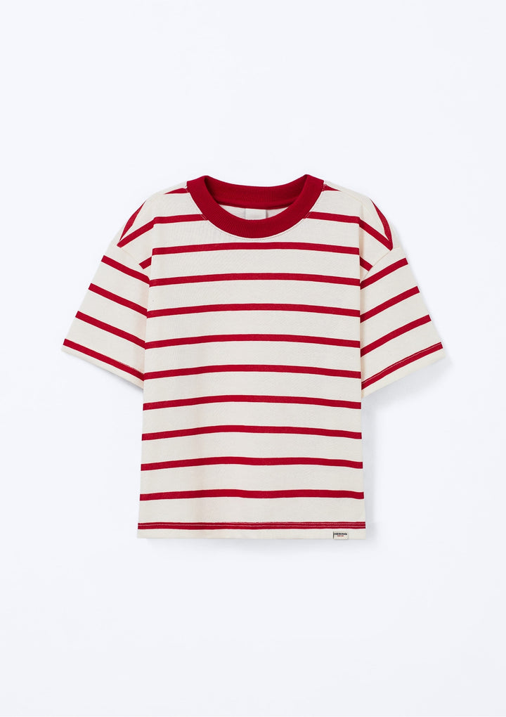 HERING NIÑA TSHIRT VERMELHO