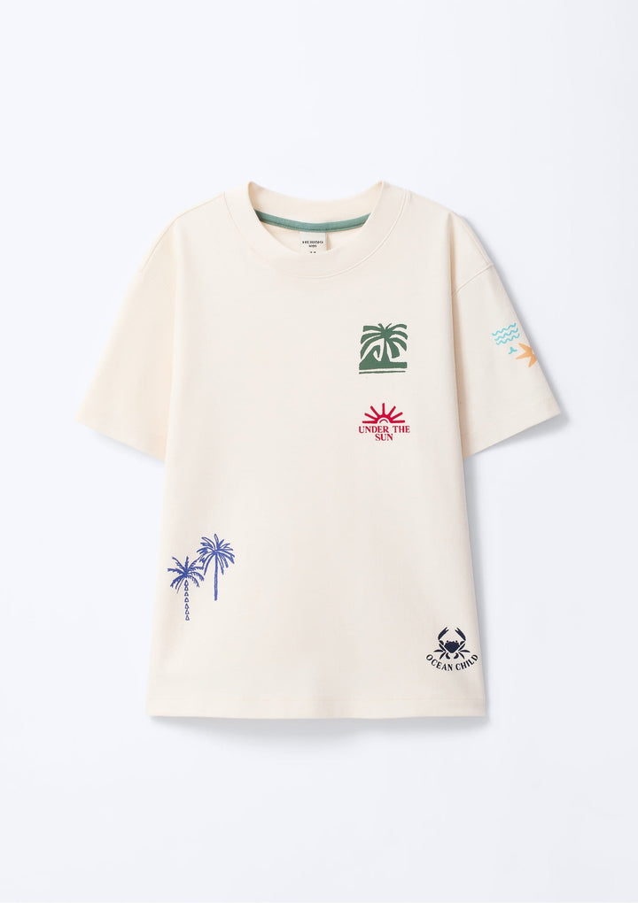 HERING NIÑO TSHIRT BEGE