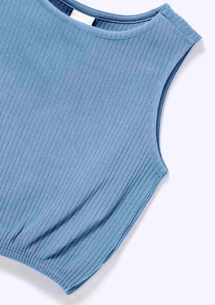 HERING NIÑA CONJ. DE SHORT AZUL CLARO