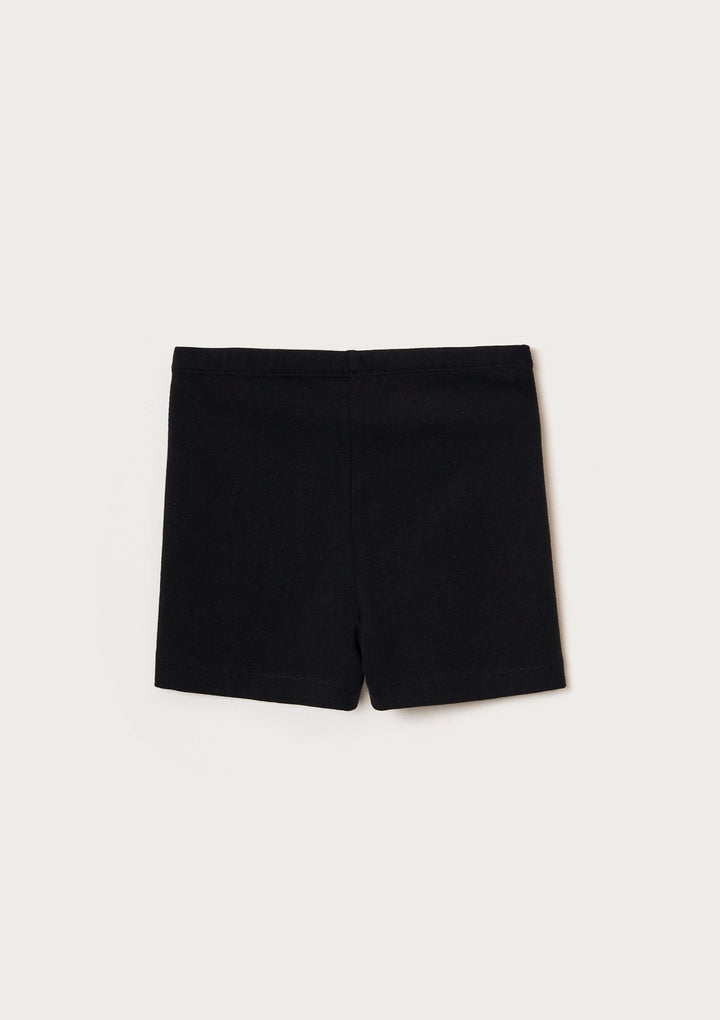 HERING NIÑA SHORT PRETO ESCURO
