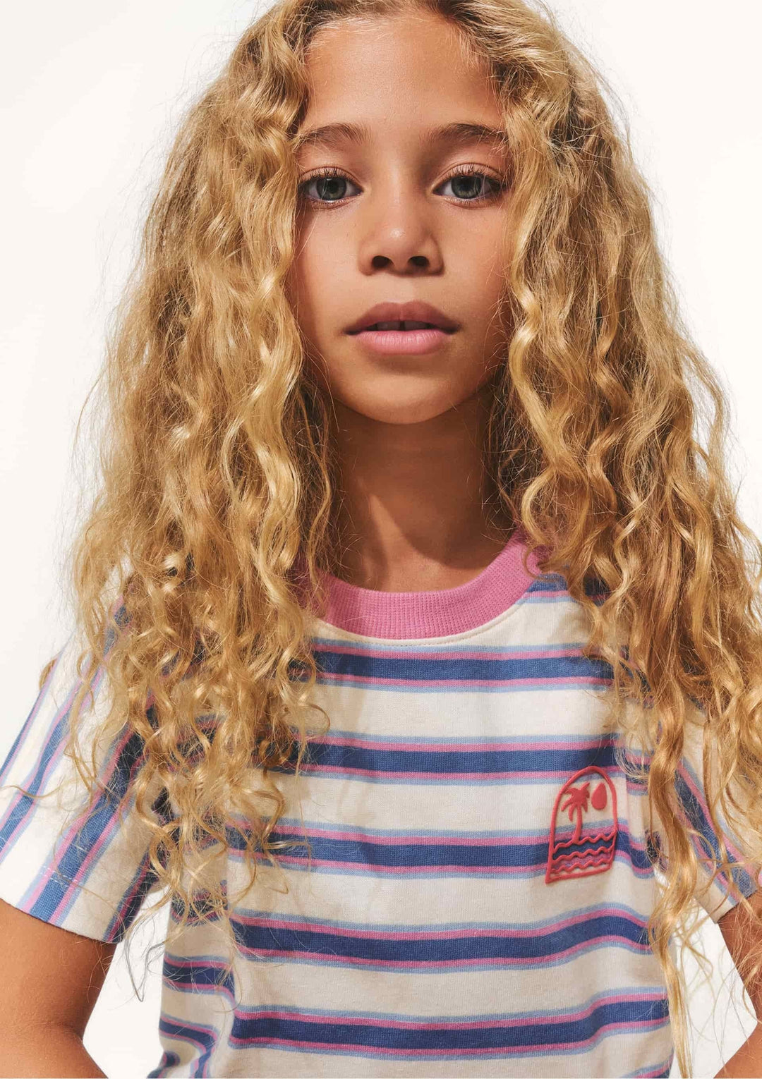 HERING NIÑA BLUSA AZUL CLARO