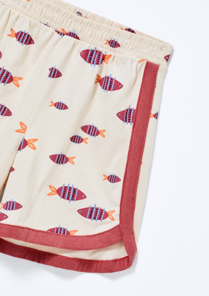 HERING NIÑA PIJAMA AMARELO CLARO