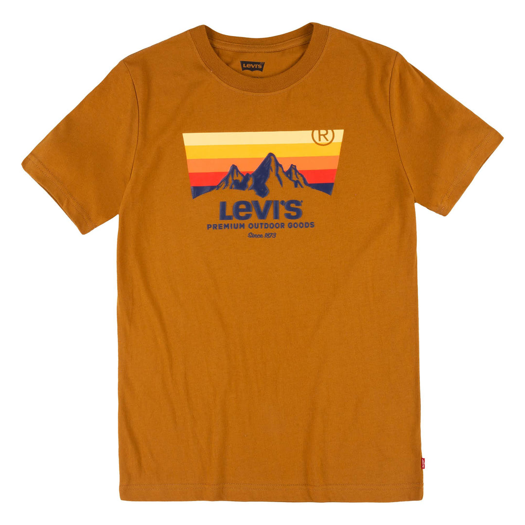 LEVIS NIÑO TSHIRT MOUNTAIN BATWING CATHAY SPICE