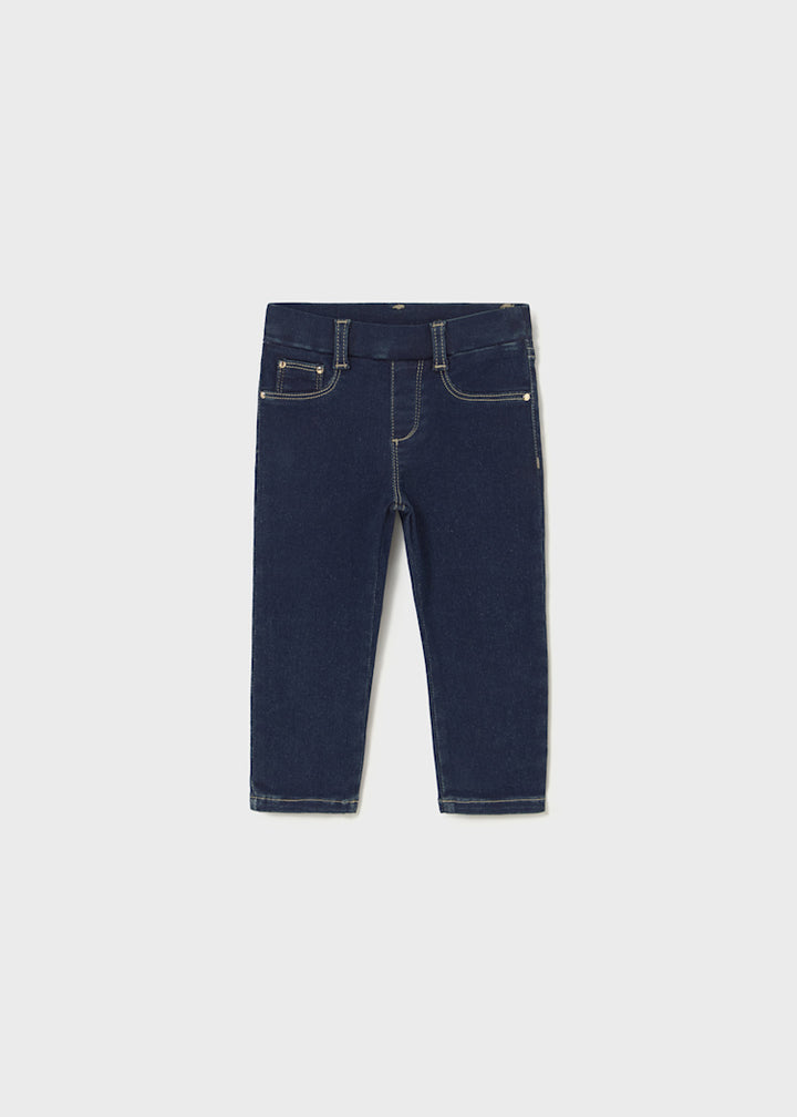 MAYORAL BEBE NIÑA JEAN BASIC DENIM SUPER DARK