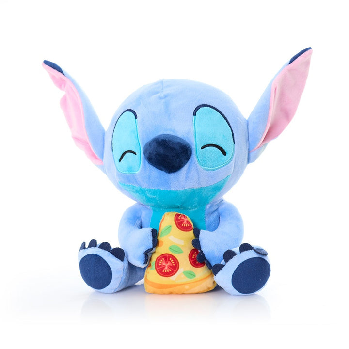TOYS PELUCHE STITCH - C/ PIZZA 12''